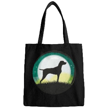 Discover Weimaraner Dog Retro 21 Bags