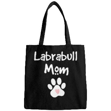 Discover Labrabull Mom Labrador Retriever Pit Bull Mix Breed Dog Bags