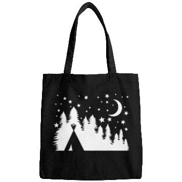 Discover Indigenous Art Tipi Forest Southwest Bags