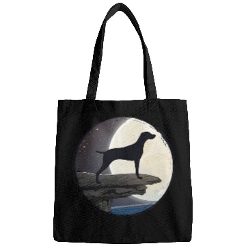 Discover Weimaraner Dog Retro 23 Bags