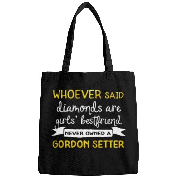 Discover Inspirational Statement Gordon Setter Dog Bags