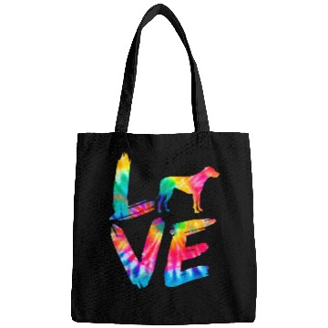 Discover Rhodesian Ridgeback Tie Dye Love Dog Mom Dad Bags