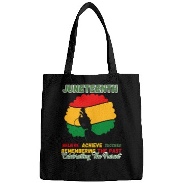 Discover Juneteenth Is My Independence Day believe achieve succeed 1 Bags