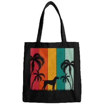 Discover Retro Summer German Shorthaired Pointer Dog Lover Vacation Bags