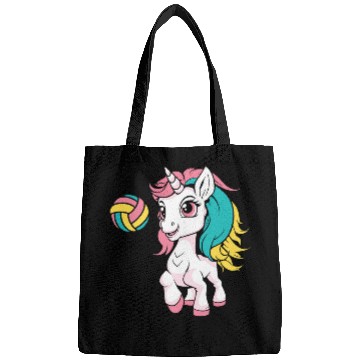 Discover Vball Cute Beach Volleyball 1 Bags