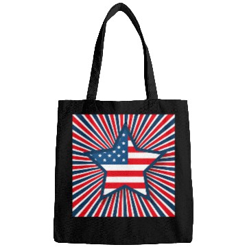 Discover Red White And Blue Decorative Star Bags