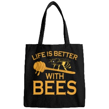Discover Life Is Better With Bees Beekeeper Beekeeping Bags