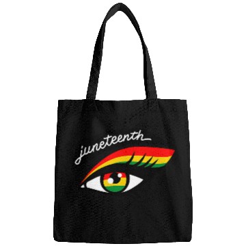 Discover Juneteenth Eye Black African Pride 1865 Melanin Bags