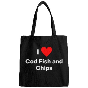 Discover I Love Cod Fish and Chips Bags