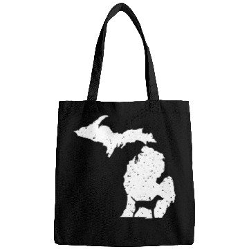 Discover Weimaraner Michigan Dog Lover Bags