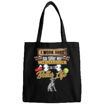 Discover Weimaraner Lover I Dog Lover I Funny Weimaraner Bags