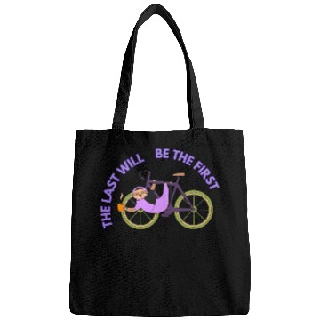 Discover Man Cyclist Cycling Bicycle Funny Sloth Bags