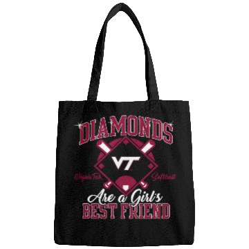 Discover Virginia Tech Hokies Softball Diamond Orange Bags
