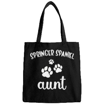Discover Springer Spaniel Aunt Cute Dog English Bags