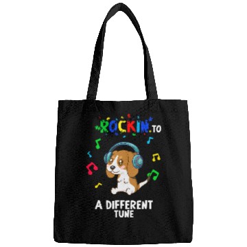 Discover Rockin to a Different Tune Autism Warrior 23 Bags