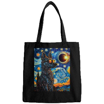 Discover Total Solar Eclipse Blue Heeler Dog Bags