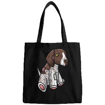 Discover German Shorthaired Pointer Dog Stuffed Animal Design Bags