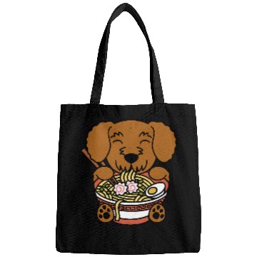 Discover Ramen Noodles Goldendoodle Dog Bags