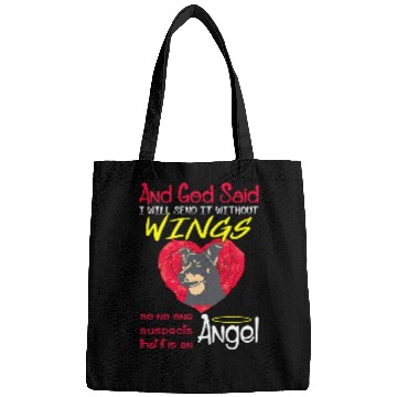 Discover Lancashire Heeler Angel Without Wings Gift Bags