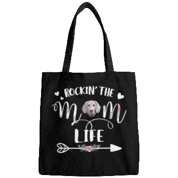 Discover Weimaraner Rockin the Mom Live Bags