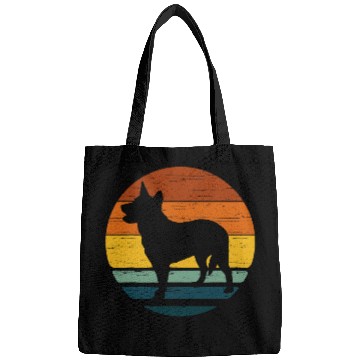 Discover Texas Heeler vintages Retro Mom Dad Dog Gift Bags