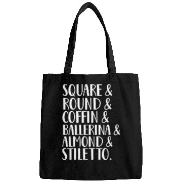 Discover Square round coffin ballerina almond stiletto nail shapes Bags