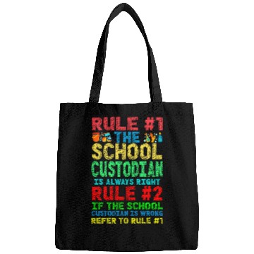 Discover School Custodian Janitor Rule 1 The School Custodian Is Bags