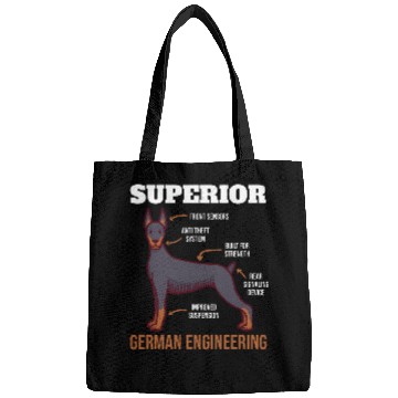 Discover Superior German Engineering Dog Doberman Pincher 1 Bags