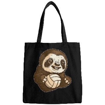 Discover Volleyball Beach Vball Volleyball Sloth 2 Bags