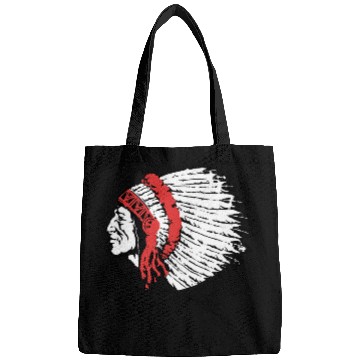 Discover Trendy vintages Native American Warrior Profile Silhouette Bags