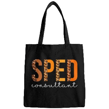 Discover Sped Consultant leopard Squad Cute Fall Autumn Thanksgiving Bags