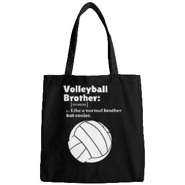 Discover Volleyball Beach Vball Volleyball Brother Bags