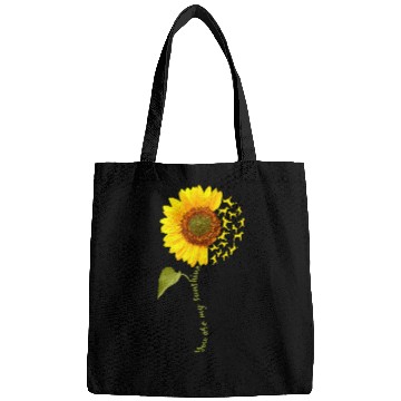 Discover Weimaraner Sunflower Bags