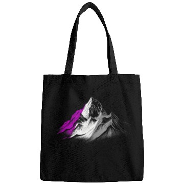 Discover Subtle Asexual Pride Month Mountain Hiking Camping Ace Pride Bags