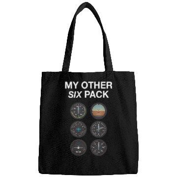 Discover Airplane Pilot novelty funny uniform Bags