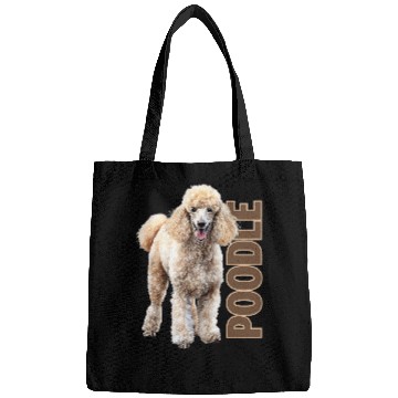 Discover Poodle Watercolor Bags