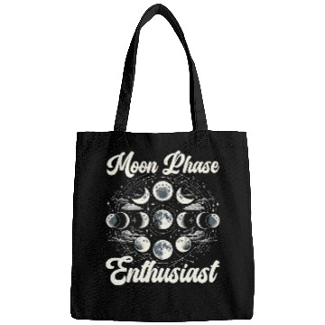 Discover Moon Phase Full Moon Lunar Eclipse Astronomer Astronomy 8 Bags