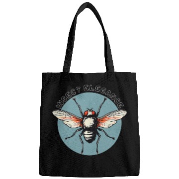 Discover Insect Elegance Flies Souvenir Buzz Entomology Souvenir Bags