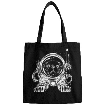 Discover Space Pug Funny For Men Women Bags