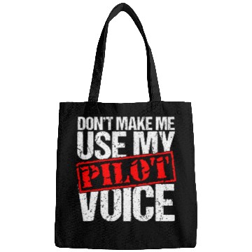 Discover Aviation Pilot Funny Gifts Flight Captain Novelty Distressed Bags