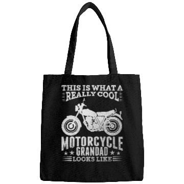 Discover This is what a really cool motorcycle grandad Gift Bags