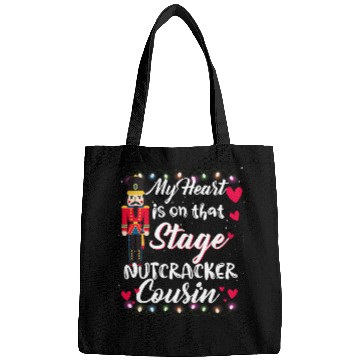 Discover Nutcracker Cousin Love Ballet Dance Mom Nutcracker Xmas Bags