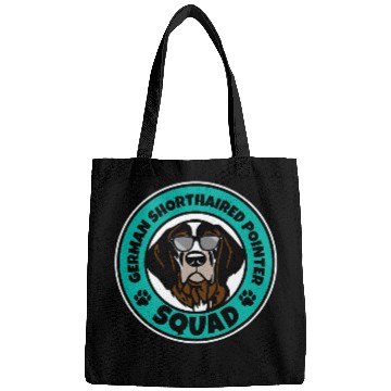 Discover German Shorthaired Pointer Squad I Dog Lover Bags