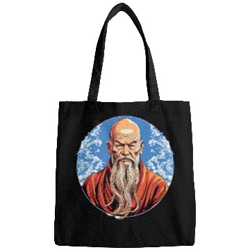 Discover Lao Tzu 8 Bit 1 Bags