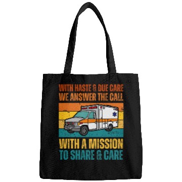 Discover Inspirational Ambulance Driver EMT Paramedics Bags