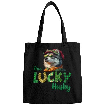 Discover Majestic Husky Gnome A St  Patricks Celebration 3 Bags