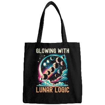 Discover Moon Phase Full Moon Lunar Eclipse Astronomer Astronomy 5 Bags