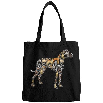 Discover Dog Great Dane Dogs As Great Dane T-Shirt Bags