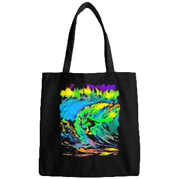 Discover Surfer Pop Art Bags