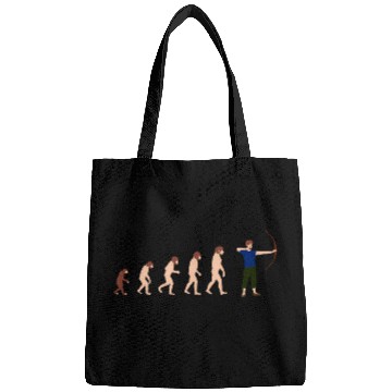 Discover Theory Of Evolution Archery Funny Bags